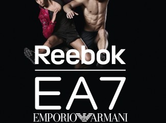 Reebok on an activewear apparel collection under the name EA7 Reebok Reebok on an activewear apparel collection under the name EA7 Reebok